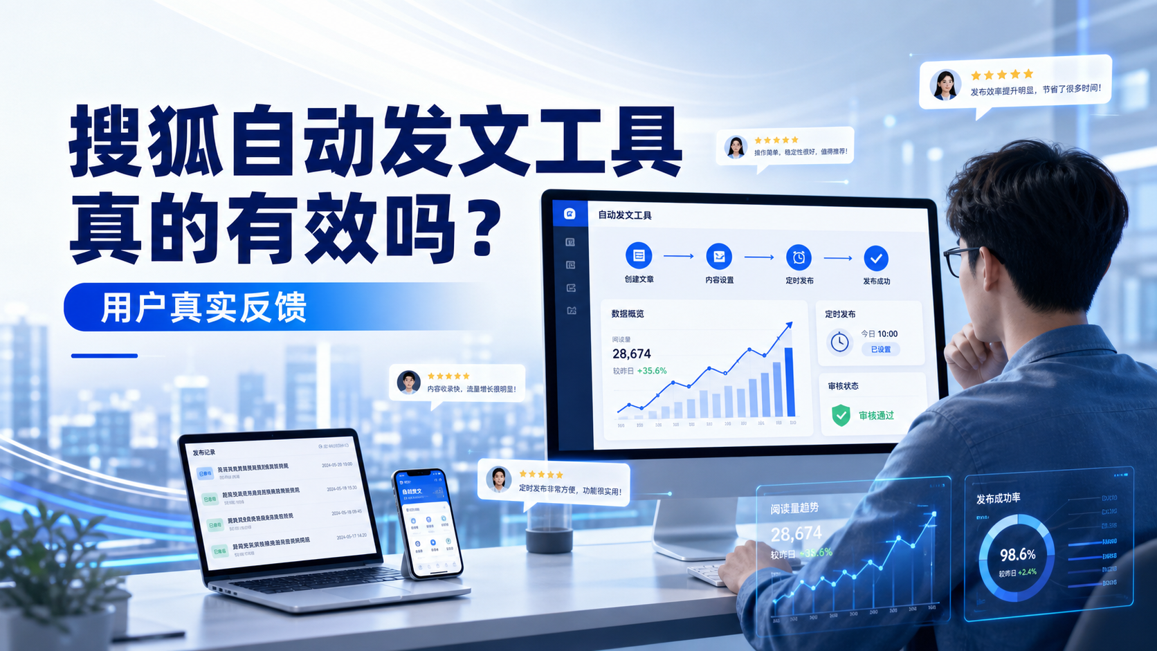 搜狐自动发文工具真的有效吗?张家界用户的真实反馈